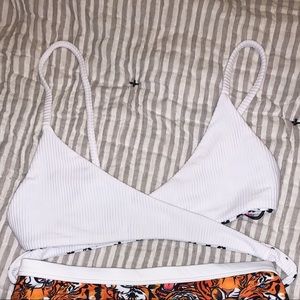 Moana Bikini Ribbed Top-XS